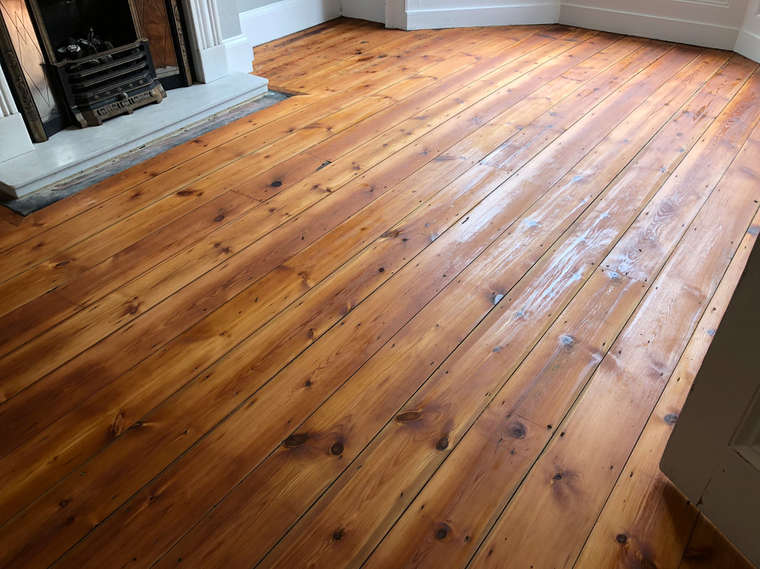 image of restored wood floor