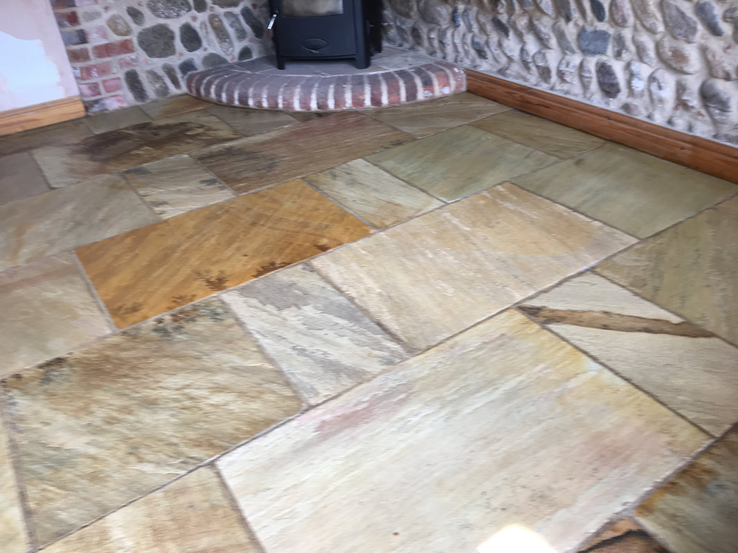 image of restored stone floor