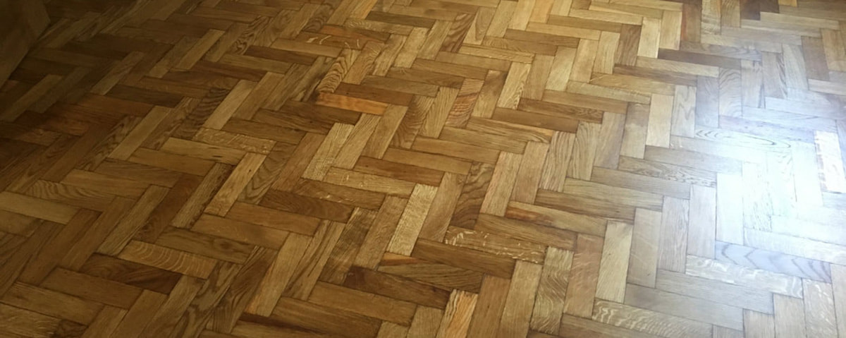 hardwood floor restored image